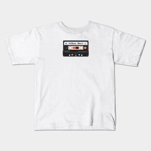 8-Track Black Kids T-Shirt